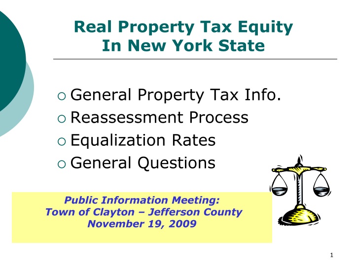 real property tax equity in new york state