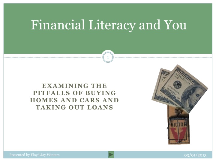financial literacy and you