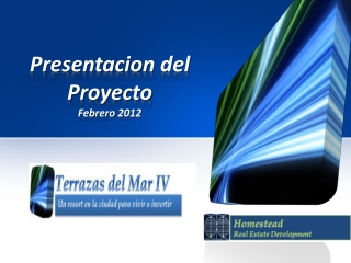 Presentacion del Proyecto Febrero 2012