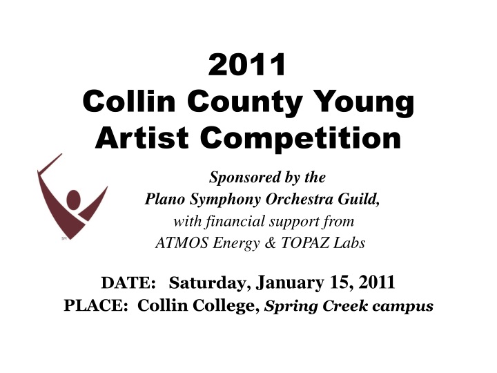 2011 collin county young artist competition