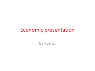Economic presentation