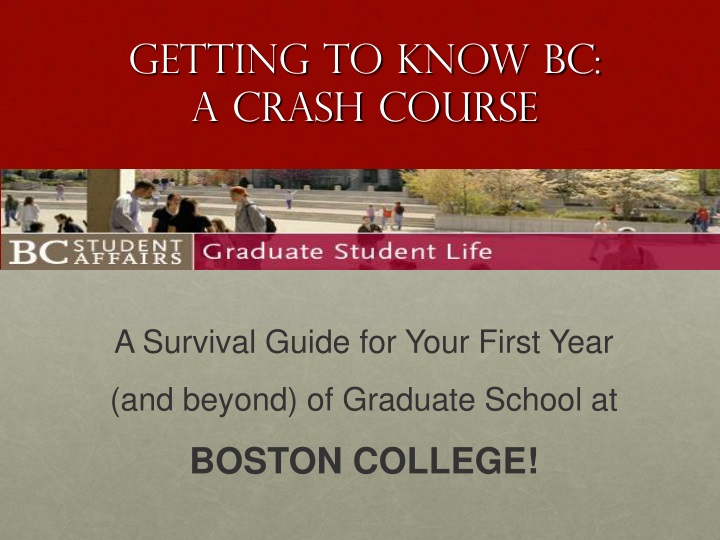 getting to know bc a crash course