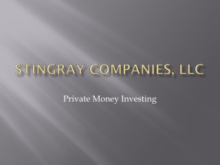 Stingray companies, llc