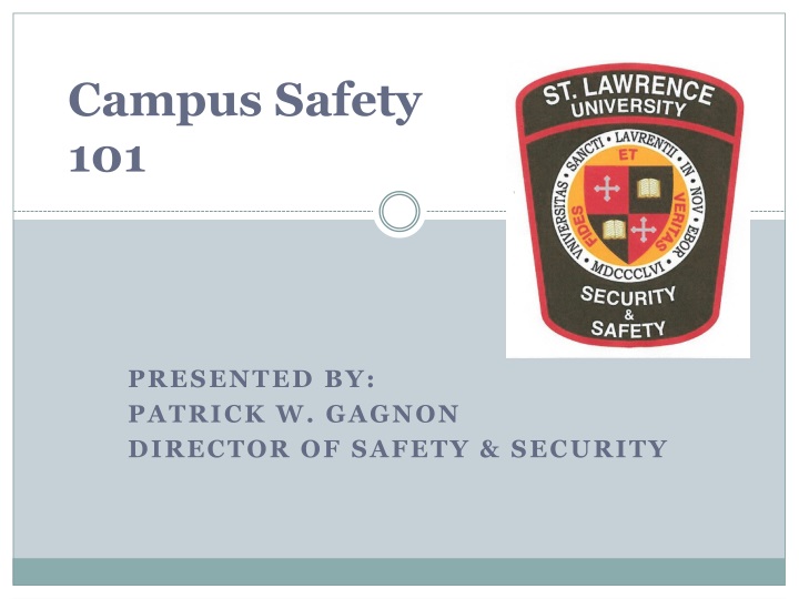 campus safety 101