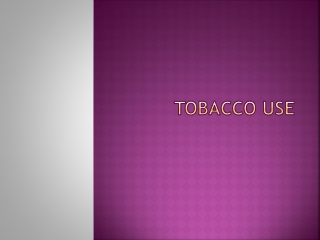 tobacco use