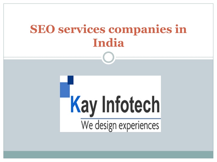 seo services companies in india