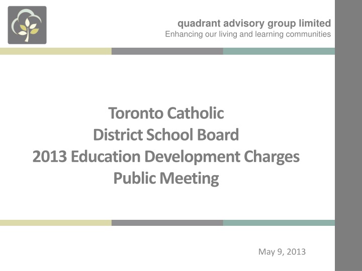 toronto catholic district school board 2013 education development charges public meeting