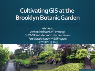 Cultivating GIS at the Brooklyn Botanic Garden