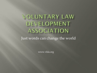 Voluntary Law development association