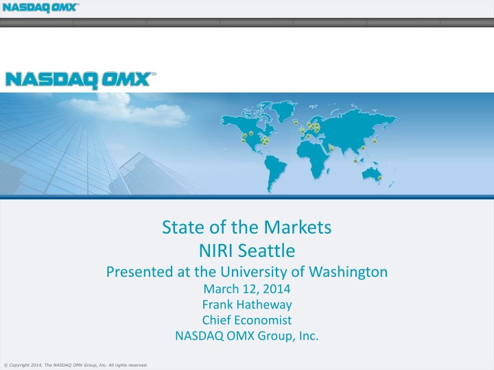 state of the markets niri seattle presented