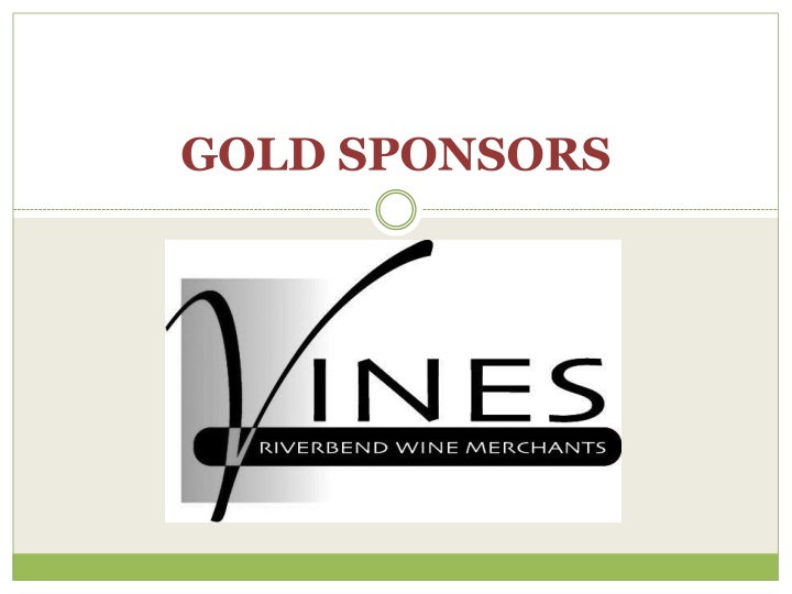 gold sponsors