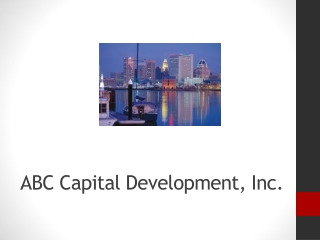 ABC Capital Development, Inc.