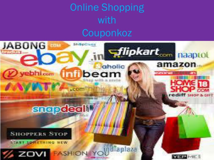 online shopping with couponkoz