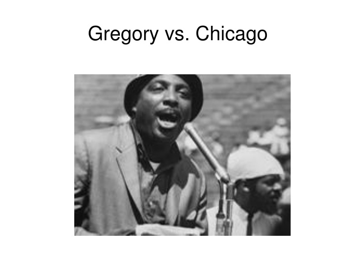gregory vs chicago