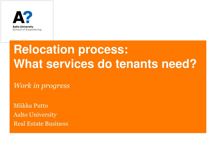 relocation process what services do tenants need