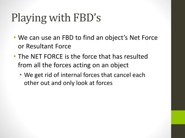playing with fbd s