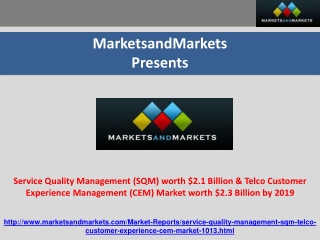 Service Quality Management Market