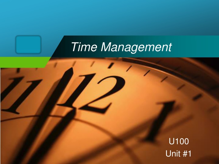 time management