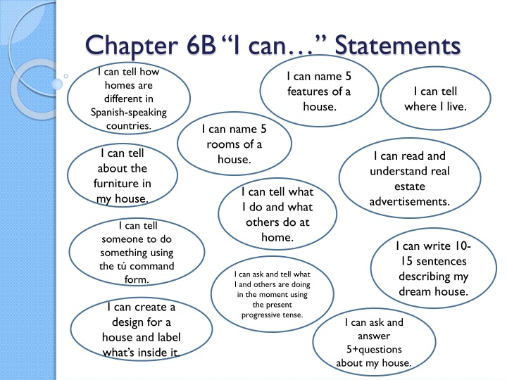 chapter 6b i can statements