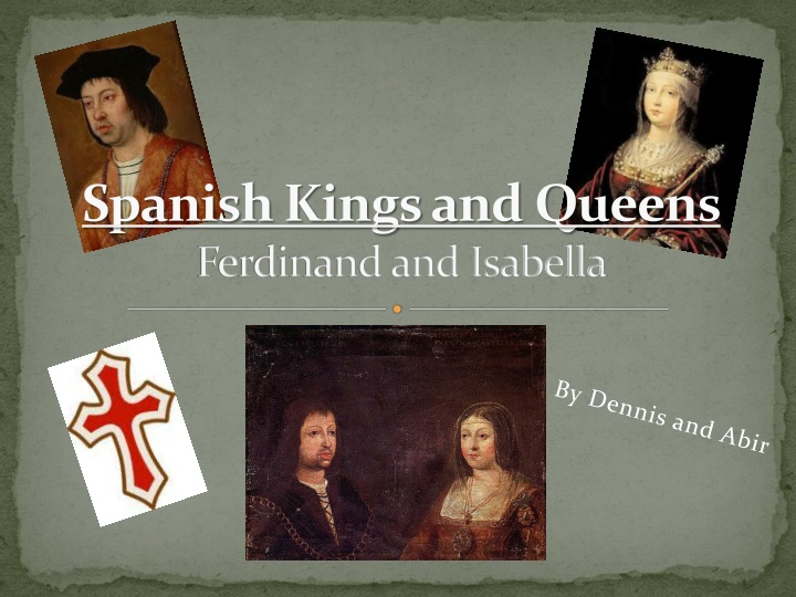spanish kings and queens ferdinand and isabella