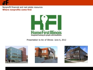 Presentation to Arc of Illinois: June 6, 2012