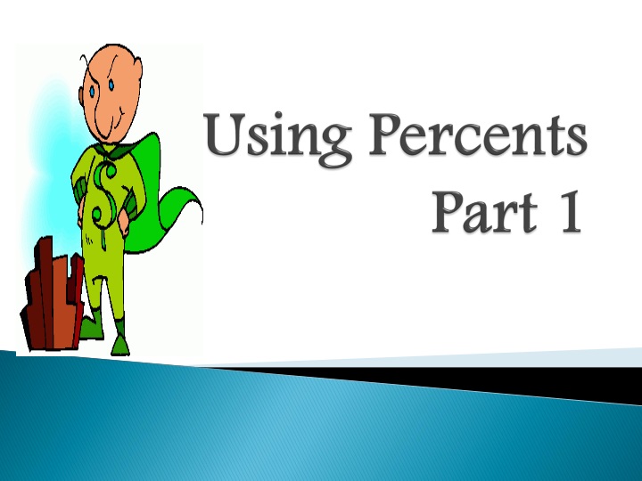 using percents part 1