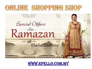 Online Indian Clothes shop