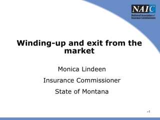 Winding-up and exit from the market