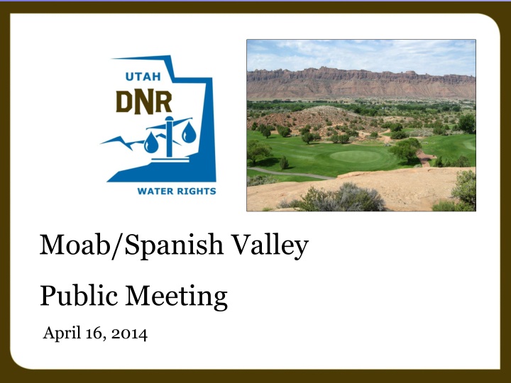 moab spanish valley public meeting april 16 2014