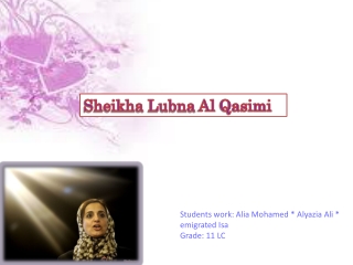 Sheikha Lubna Al Qasimi