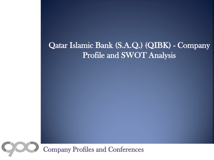 qatar islamic bank s a q qibk company profile