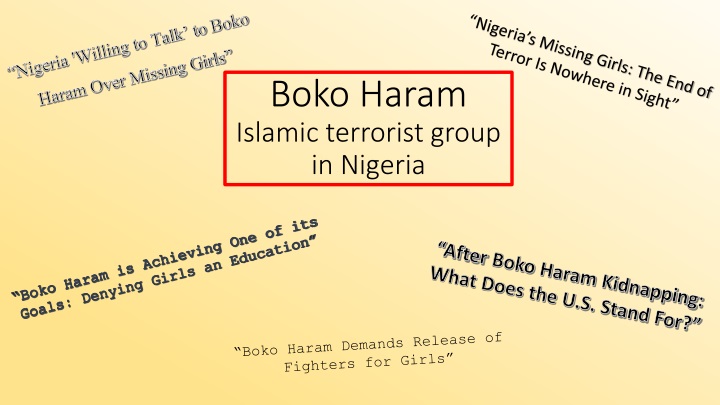 boko haram islamic terrorist group in nigeria