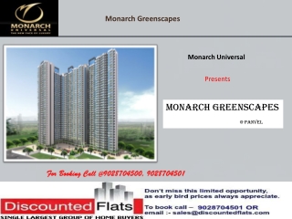 Monarch Greenscapes Panvel Mumbai by Monarch Universal