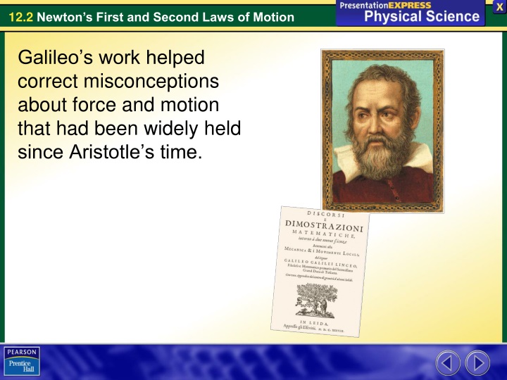 galileo s work helped correct misconceptions