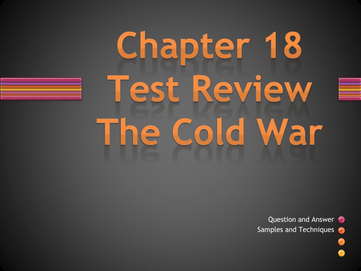chapter 18 test review the cold war