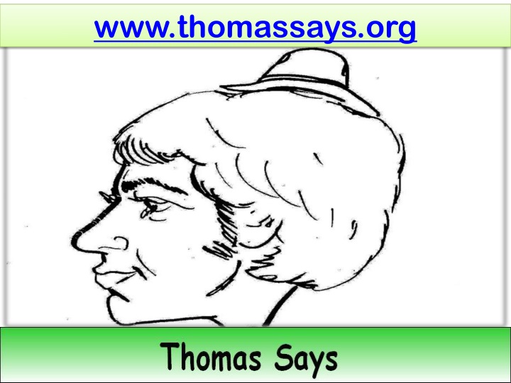 www thomassays org