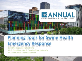 Planning Tools for Swine Health Emergency Response