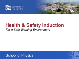 Health &amp; Safety Induction