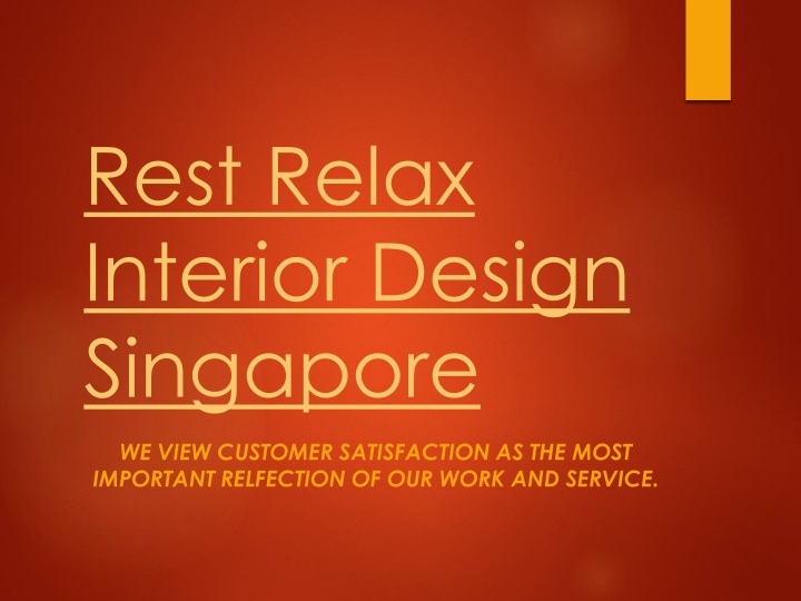 rest relax interior design singapore