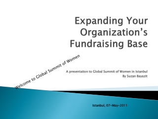 Expanding Your Organization’s Fundraising Base
