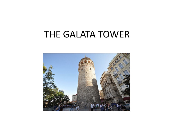 the galata tower