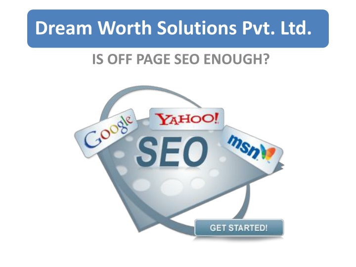 is off page seo enough