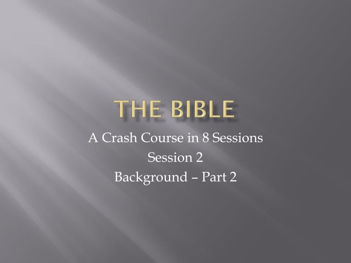 PPT - The Bible PowerPoint Presentation, Free Download - ID:1531061