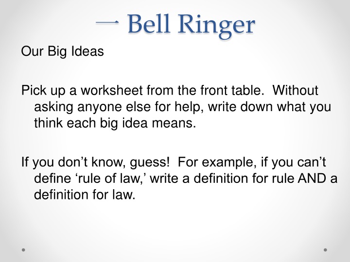 bell ringer