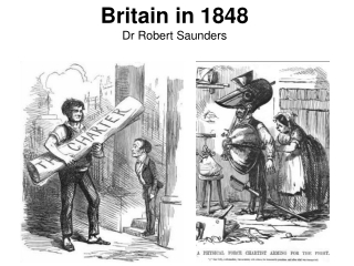 Britain in 1848 Dr Robert Saunders