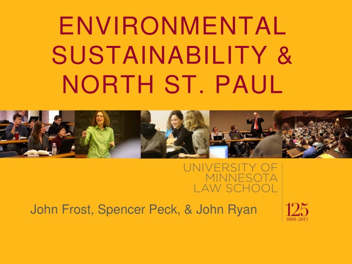 environmental sustainability north st paul