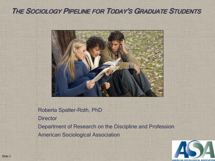 the sociology pipeline for today s graduate