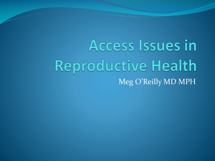 access issues in reproductive health