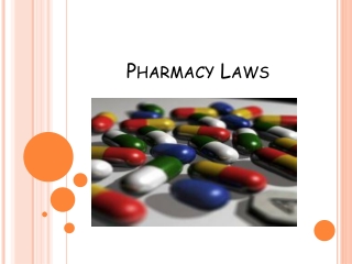 Pharmacy Laws