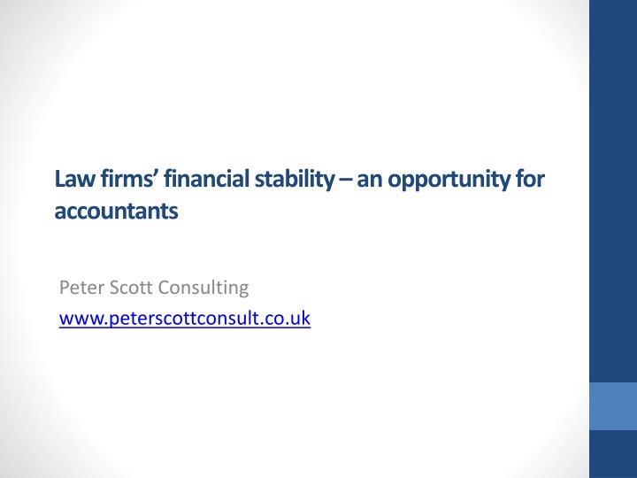law firms financial stability an opportunity for accountants